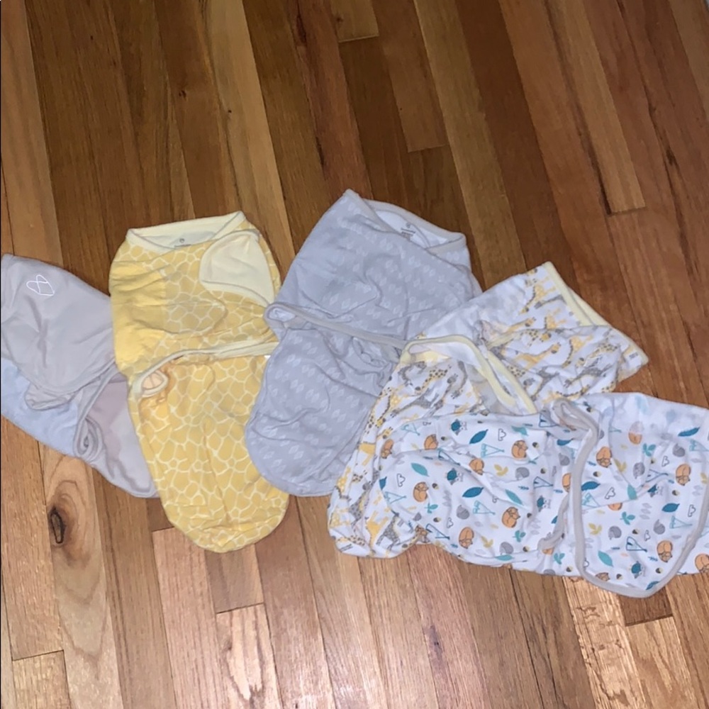 SwaddleMe sleep sacks x5
